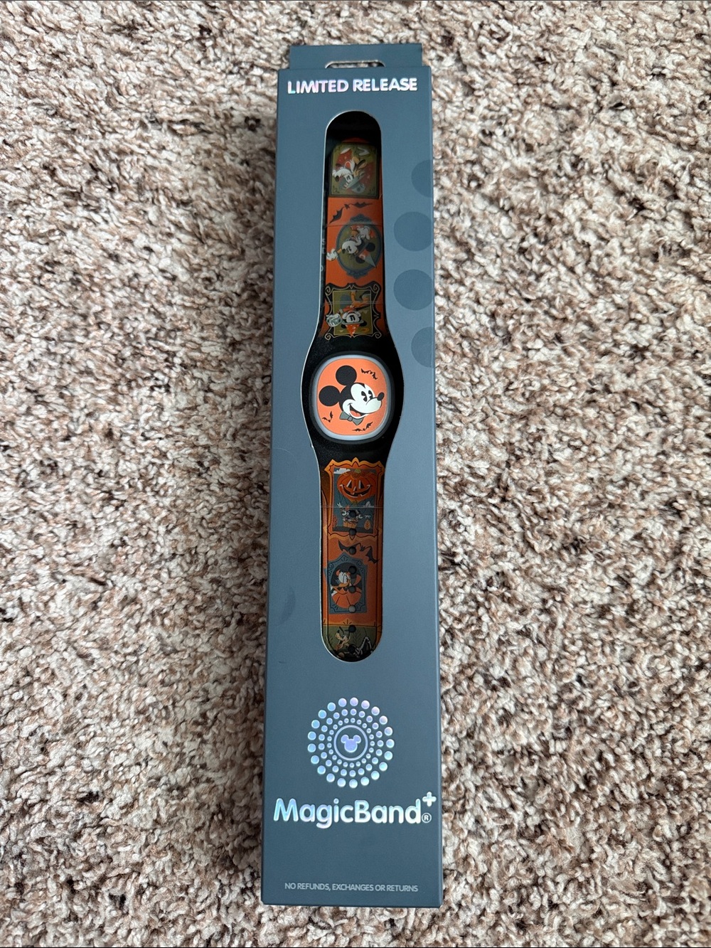 DISNEY PARKS MAGICBAND+ LIMITED RELEASE 2025 MICKEY MOUSE AND FRIENDS HALLOWEEN